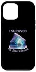 iPhone 12 Pro Max Antarctica I Survived The Drake Passage Purple Iceberg Case