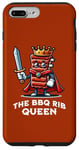 Coque pour iPhone 7 Plus/8 Plus BBQ Rib Queen Ribs Funny Barbeque Ribs Lovers Grilling Saying