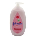 Johnson's Baby Lotion 500ml – Gentle and Mild for Delicate Skin and Everyday Use – 24h Moisturisation,label may vary