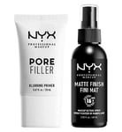 NYX Professional Makeup Matte Setting Spray and Pore Filler Primer