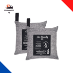 Absorbeur D’Odeur, Purificateur D'Air, Charbon De Bambou - 500G X 2