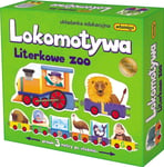 Lokomotiv - Letter Zoo Pedagogiskt Pussel Adamigo