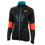 Aclima Lars Monsen Anárjohka Jacket Woman Jet Black/Poinciana/River Blue, S