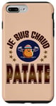 Coque pour iPhone 7 Plus/8 Plus cadeau design patate drole musculation humour pomme de terre