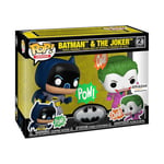 Funko Pop! Heroes: Batman 85th - Joker/Batman 2pk - DC Comics - Amazon Exclusive - Collectable Vinyl Figure - Gift Idea - Official Merchandise - Toys for Kids & Adults - Comic Books Fans