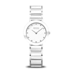 BERING Montre à mouvement à quartz pour femme - Collection en céramique avec acier inoxydable et verre saphir 11429-754