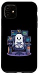 iPhone 11 Funny Ghost Gamer Halloween Console PC Cute Gaming Ghost Case