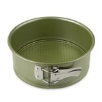 Zenker Springform Cake Tin, 20cm Diameter with High Edge, Tall Rim, Green Vision Series, ECO, Resource Friendly & Climate Neutral Baking Round Pan, with ILAG Vegan Carnauba Wax Non-Stick Coating