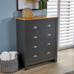 Camden 4 Drawer Chest Bedroom Storage Unit