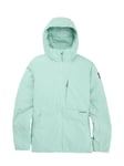 BURTON WOMENS MULTIPATH HOODED INSULATED SNOWBOARD JACKET - GREEN - 2025 - SMALL