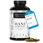 Huile de Graines de Chanvre (Cannabis Sativa) 1000mg Pressées à Froid - 180 Capsules Molles Dose Élevée Oméga 3-6-9 | 100% Naturel Production Testée Laboratoire Allemagne