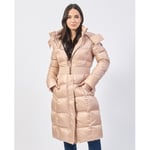 Manteau Yes Zee  Manteau long matelassé femme  avec ceinture