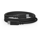 RØDE Câble RØDE SC27 USB-C SuperSpeed vers USB-C pour transfert de données rapide jusqu'à 5 Gbps et alimentation de 60 W (2 m, noir)