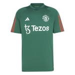 adidas Manchester United Tränings T-Shirt Tiro 23 - Grön/Röd/Vit adult IQ1527