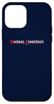 iPhone 12 mini Madam President - Minimalist Quote Pro Kamala Harris Walz 24 Case