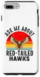 Coque pour iPhone 7 Plus/8 Plus Faucon à queue rouge Chickenhawk Harlan's Hawk Buteo Jamaicensis