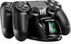 Ps4 Chargeur Ecchtpoower Chargeur Manette Ps4 Station De Charge Avec Indicateur Led Charge Rapide Pour Sony Playstation4/Ps4