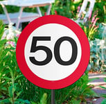 Panneau de jardin 50 - panneau de signalisation