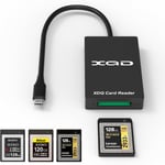 Xqd Lecteur, Lecteur Carte Xqd Usb C Pour Sony Série G/M, Lecteur De Carte Xqd Usb C 5 Gbit/S, Adaptateur Xqd 2933X/1400X Pour Iphone 15, Mac Os, Android, Windows