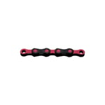 DLC12 Waxed Chain 12V 126 Links Black/Pink 525241288 KMC Bike MTB Road