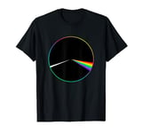 70's Music Retro Lyrics - Classic Vinyl Prism Dark Side Moon T-Shirt