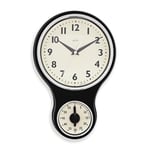 Acctim Kitchen Timer Clock, Black, One Size