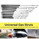 MWTTXX  399-600mm 100-1500N Voiture vérins à gaz Capot Capot Coffre Coffre hayon Amortisseur Ascenseur Jambe de Force Tige de Support Ressort à gaz Bus lit Camion Bateau fenêtre-594mm300N