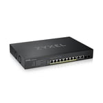 ZYXEL XS1930-12HP, 8-PORT MULTI-GIGABIT SMART MANAGED POE 375WATT 802.3BT SWITCH, 2X 10GBE, 2 SFP+ U