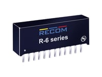 Recom R-625.0P Dc/Dc-Omvandlare, Tryck 2000 Ma Antal Utgångar: 1 X