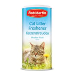 Bob Martin Cat Litter Freshener Powder, Meadow Fresh Scent - Effective Odour Control for Longer Lasting Freshness, Made in the UK (500g)