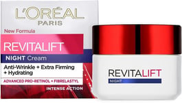 L’Oreal Paris Revitalift Anti-Wrinkle Extra Firming Hydrating Night Cream XL NEW
