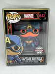 #648 Captain America (Blacklight) Marvel Special Edition Funko POP Inc Protector