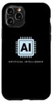 Coque pour iPhone 11 Pro Technologie de puce informatique intelligence artificielle IA