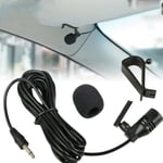 3,5 mm mikrofon bilradio stereo GPS DVD Bluetooth ljud extern