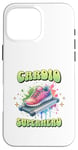 Coque pour iPhone 16 Pro Max Chaussure de course mignonne de super-héros de tapis roulant