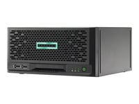 HPE ProLiant MicroServer Gen10 Plus v2 Entry - Serveur - Tour ultra micro - 1 voie - 1 x Pentium Gold G6405 / 4.1 GHz - RAM 16 Go - SATA - non remplaçable à chaud 3.5" baie(s) - aucun disque dur - UHD Graphics 610 - Gigabit Ethernet - Aucun SE fourni -