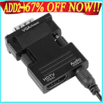 HDMI to VGA Adapter/Converter, 1080P HDMI Female to VGA Male Converter Adapter