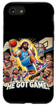 Coque pour iPhone SE (2020) / 7 / 8 Ballin with the Messiah Rejoignez la communauté Jesus Basketball