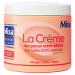 Mixa Intensif Peaux Sèches - La Crème des Peaux Extra-Sèches - Multi Usages V...