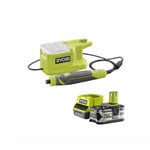 Pack RYOBI Mini outil multifonction 18V One+ RRT18-0 - 1 Batterie 5.0Ah - 1 Chargeur rapide RC18120-150