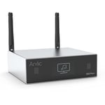 Arylic S50 Pro+ Récepteur Audio WiFi et Bluetooth 5.0, préamplificateur aptX HD avec ESS Sabre Dac AKM ADC Multiroom/multizone, récepteur Audio WiFi sans Fil avec AirPlay, Spotify Radio-Up2stream