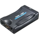 tempsa convertisseur péritel vers hdmi adaptateur scart vers hdmi 1080p hd pr vidéo audio dvd