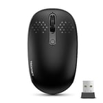 TECKNET Wireless Mouse for Laptop, 2.4GHz USB Mini Cordless Mouse Small Portable Computer Mouse, 1600 DPI,18 Months Battery Life, Compatible with PC, Mac, Laptop, Chromebook