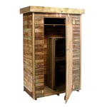 Armoire de jardin en bois traité - surface 0,72m² THEO  