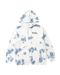 Hurley Helan Sweat à Capuche Oversize avec épaules Tombantes et tie-Dye Marshmallow SM (US 3-5), Marshmallow, Small