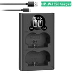 LP-E6 LP-E8 LP-E12 LPE6 NP-FW50 NP-F550 NP-W235 NP-BX1 EN-EL14 EL14 EN-EL15 EN-EL23 LED Caméra Batterie touristes Chargeur - Type NP-W235 Charger