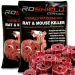 45 X 20g Poison Block Bait Rodent Mice Mouse Rat Control Killer (3 X 300g Packs)