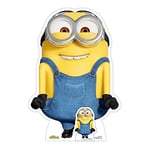 Star Cutouts SC4093 Dave Excited Minions Cardboard Cutout Toys, Minion Party, Room & Birthday Decorations