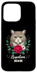 iPhone 15 Pro Max Roses Flowers Napoleon Mom Minuet Cat Case