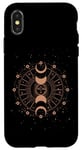 iPhone X/XS Celestial Moon Phase Boho Mystical Moon And Sun Astronomy Case